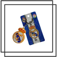 在飛比找蝦皮購物優惠-皇家馬德里足球俱樂部橡膠鑰匙扣