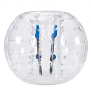 VEVOR Inflatable Bumper Ball 1-Pack, 5FT/1.5M Body Sumo Zorb Balls for Teen & Adult, 0.8mm Thick PVC Human Hamster Bubble Balls for Outdoor Team Gamin