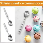 Ice Cream Scoop Stainless Steel Ice Cream Spoon Cookie Scoop Scooping guqxC