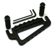 43100B Black Hipshot BabyGrand 6-String Fixed Gibson Electric Guitar Bridge