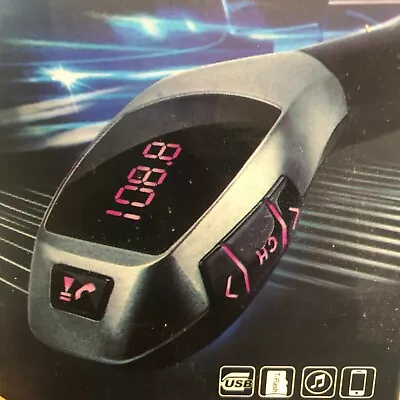 TRANSMITTER CAR MP3 player BLUETOOTH TRANSMITTER USB Wireless Car Kit FM RADIO