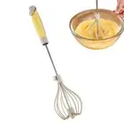 Rotating Semi-Automatic Whisk Hand Push Whisk Egg Beater For Egg Milk
