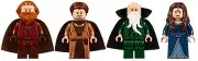 LEGO Harry Potter Castle Founders Lot x4 Minifigures Gryffindor Slytherin Houses