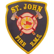 St John Indiana FD EMS Fire Department Patch