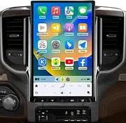 Car Radio for Dodge Ram 2019 2020 2021 2022 2023 2024 Stereo Radio Replacement Upgrade 8Core 8+128G Wireless carplay Android Auto IPS Touch Screen AHD Backup Camera 4G WiFi SWC DSP