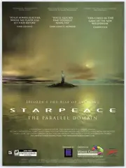 Print Ad 2000 Starpeace Parallel Domain Tycoons PC Original Promo Poster Art