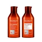 Redken Frizz Dismiss Sulfate Free Shampoo & Conditioner Set for Frizzy Hair - Sm
