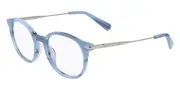 Longchamp LO2655 421 Men's Glasses Blue Size 47 - Private Health Rebate - Blue Light Block Available