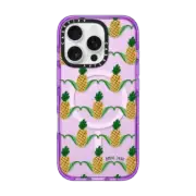 iPhone 16 Pro Impact Case MagSafe Compatible PINEAPPLES
