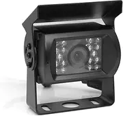 Elinz Reversing Reverse Camera Cam 4 PIN Heavy Duty Rearview 60 Degree Viewing Angle CCD Night Vision Waterproof IP68 Rearview Without Extension Cable, 12V 24, 2 Years Warranty