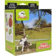 Jolly Pets Tree Tugger For Dog Green