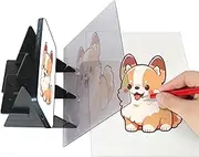 Optical Drawing Board, Portable Optical Tracing Board, Image Tracing Board Projector Light Copy Pad, Easy Tracing Sketching Tool, for Kids Artist Students Beginners Sketch Wizard