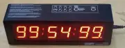 6 Digit LED Stopwatch /Alarm clock - 1.5" digits , Up /Countdown- Freeze Time