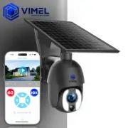 Solar ]Security Camera 4G Wireless Zoom 10X 24/7 Battery SIM card