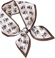 [BESTYASH] Women Scarf Wrist Scarfs Ladies Scarves Silk Scarves for Hair Scarves for Women Handbag Scarf Ribbon Scarf Silk Hair Scarf Silk Scarfs Kerchief Neck Summer Scarf Pink