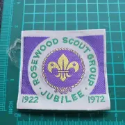 Rosewood Scout Group Jubilee 1922 -1972 Badge