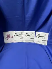 4 Elixir .053 80/20 and Phosphor Bronze Individual Acoustic Guitar Strings