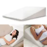 51cm New Large Memory Foam Wedge Bed Pillow Leg Back Support Acid Reflux Raised