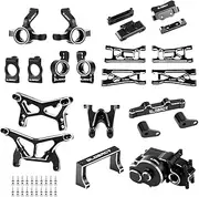 GLOBACT Aluminum Alloy RC Upgrade Part for 1/24 LOSI Micro-B 2S 2WD LOS00007T1 LOS00007T2