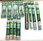 Lot of 12 Clover Takumi Circular Interchangeable Bamboo Needles & Circulars-G14