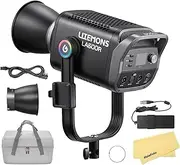 Godox LA600R Full Color RGB LED Video Light with Carry Bag, 600W LED Bowens Mount Continuous Light Lamp, 1800K-10000K CCT, High 95+CRI/TLCL, with 14 FX Effects, for Studio, Live Streaming, Black Color