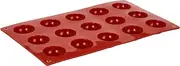 Silikomart Silicone Classic Collection Mold Shapes, Semi-Sphere, Small