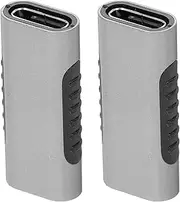 COHEALI 2pcs USB C Extension Adapter Type C Female to Female Connector High Speed Data Transfer Compatible with USB for Computer Devices and Charging