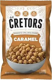G.H. Cretors, Caramel Flavor Popcorn Single Serving Bags (6 Pack - 4.5 Oz Each)