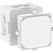 Clipsal Iconic Series Blank Mechanism Adaptor Xw Extra White -P40B-XW