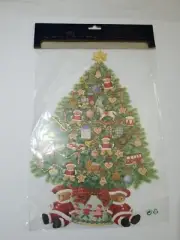 Vintage Advent Calendar Moldow Denmark Christmas Tree Bears Toys New Sealed Pkg
