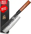 19cm Kitchen Boning Knife, 3-Layer 12CR18MOV Steel, Japanese High Carbon Cleaver