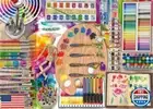 Ravensburger The Artist’s Palette 500-Piece Jigsaw Puzzle | Large Format for