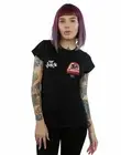 DC Comics Women's Justice League Joker Forever Evil Breast Print T-Shirt