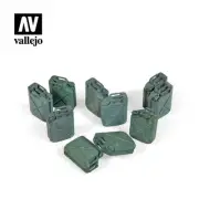 VALSC206 - Vallejo Scenics - 1:35 Allied Jerrycan Set