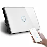 Smart Zigbee White Single Gang Wall Switch
