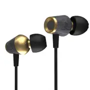 CST Wood Earbuds Wired, In Ear earphones with Microphone for Computer & Laptop, Ear Phones for Android with Stereo Sound