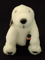 Coca Cola Polar Bear with Bottle.-Plush Design with CC Label - 1993 New