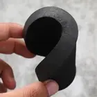 Black Bamboo Charcoal Face Clean Sponge Wood Fiber Face Wash Makeup PuffYU3C
