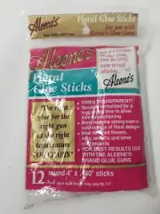 Aleene's 4 Inch Clear Mini Glue Gun Hot Glue Sticks, Crafting Supplies, 12pcs