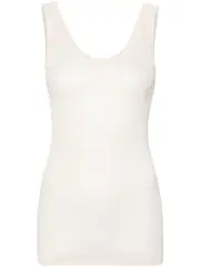 [LEMAIRE] fine-ribbed seamless tank top M Neutrals