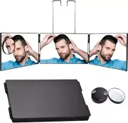 Feisate 3 Way Mirror for Haircut, Self Cut Mirror, Barber Mirror 360, Self Ha...