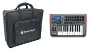 Novation IMPULSE 25 Ableton 25-Key MIDI USB Keyboard Controller+Semi-Hard Bag