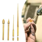 Compact Emery Carving Needle for Glass Jade Stone Engraving Professional Finish
