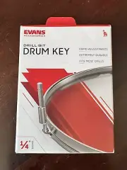 Evans Drill Bit Drum Key | FREE SHIPPING | NEW IN BOX