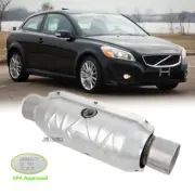 1x 2.5" Inlet/Outlet Catalytic Converter EPA Approved Weld-On For Volvo C30 2.5L (for: Volvo)