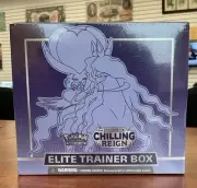 Pokemon TCG Sword & Shield Chilling Reign Elite Trainer Box |BRAND NEW SEALED