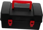 OFFIGAM Gyro Organizer Storage Portable Battling Top Case Plastic Gyro Organizer Box Black Storage