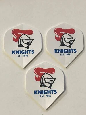 NRL Newcastle Knights White Dart Board Dart Flights Christmas gifts