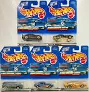 Hot Wheels 1999 X-Ray Cruiser Series #21104 1:64 Scale Die-cast (Set of 5)