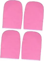 minkissy Cotton Polyester Paraffin Wax Gloves Hand Treatment Mitts for Spa Heat Therapy Washable Insulated Bath Mitt Covers